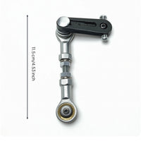 Swing Arms with Rod End Flat Slotted Swing Arms Compact Part for Hobbyists, Makers