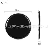 跨境8寸架子鼓爵士鼓双层油皮黑色透明色鼓皮2个装厂家直销