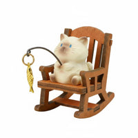 Creature Rocking Chair Figurine Resin Material House Decoration for Office