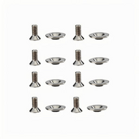 Universal 6mm Mounting Screws Kit, Snowboard, Steel