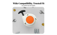 Retractable Starter Assembly Retractable Pull Starter Wear-Resistant Pull Start Assembly