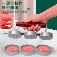 厂家直批家用汉堡压肉饼器三明治压肉饼模型汉堡肉饼模具牛肉饼器