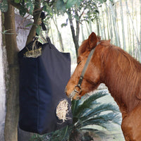 Wear-Resistant Horse Hay Feeder Net Heavy Duty Slow Feeder Hay Net Large Capacity Equestrian Equipment Multi-Purpose for Paddock
