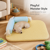 Pet Cooling Mat for Dogs and Cats, Breathable Washable Summer Pet Bed for Corgi, Bichon, Small to Large Breeds