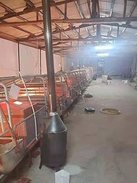 养殖炉加温保温木材烧草炉子煤炭取暖冬季烧柴火小鸡雏鸡大棚升温