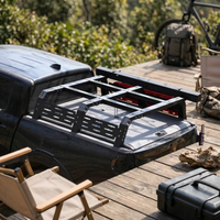 Truck Cargo Rack Structure Bolt-Fastened Pickup Bed Cargo Rack Flat Top Raised Structure