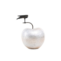 Material Bird Fruit-Shaped Decor Smooth Reflective Surface Holiday Decoration Resin Fruit-Shaped Ornament for Shelf, Desk, Model Room