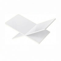 X-Shaped Book Stand Minimalist Acrylic Book Stand Modern for Students, Cooks