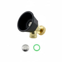 Solid Copper Construction High Pressure Spray Nozzle Fine Atomization Agricultural Misting Nozzle Windproof for Agriculture