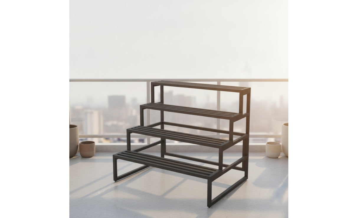 Floor-Standing Stepped Plant Stand Multi-Tier Tiered Plant Stand Indoor Furniture Outdoor for Gardeners, Balcony, Patio, Living Room