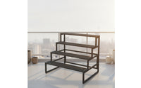 Floor-Standing Stepped Plant Stand Multi-Tier Tiered Plant Stand Indoor Furniture Outdoor for Gardeners, Balcony, Patio, Living Room