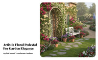 Garden Arbor assists Climbing Plants Arbor with Gate Weather-Resistant adaptable for Homeowners, Gardeners, Backyard, Patio