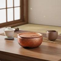 Tea Wash Bowl Handmade Tea Waste Bowl Japanese Tranquil Style Tearoom Ceremony Accessories