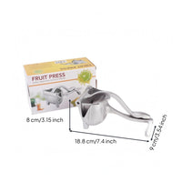 Metal Fruit Press Sturdy Kitchen Tool No Electricity
