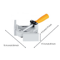 90 Degree Angle Clamp Exact Clamping Fixture with Screw Mechanism Sturdy