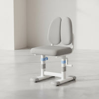 Posture Correcting Writing Chair Support Adjustable Student Desk Chair Footrest for Students, Home