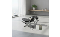 Lateral Stepper Compact Stepper with Resistance Bands Electronic Step Machine for Beginners, Apartment