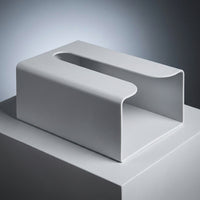 Toilet Roll and Toilet Paper Storage Box for Bathroom, Modern Minimalist Style Tissue Box and Napkin Holder, Space-Saving Wall-Mounted Plastic