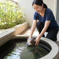 Buoyant Seal Head Realistic Look Seal Pond Decoration Authentic Buoyant Animal Figurine for Balcony