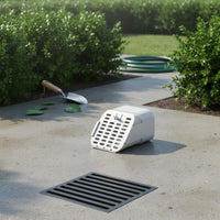 Drain Outlet Cover Long-Lasting Downspout Guard Anti-Clog for Outdoor