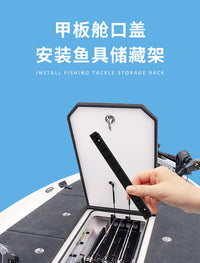 Lure Storage Rack Display for Boats Soft Bait Hooks