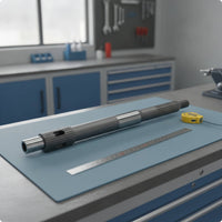 Propeller Shaft with Splines Compatible Outboard Propeller Shaft