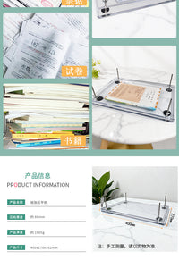 票据压平器图文打印a4纸张压平机夹纸器夹紧器档案凭证整理装订器