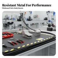 Hands-Unrestricted Operation Pneumatic Foot Pedal Valve High-Strength Aluminum Alloy 3-Way Pneumatic Foot Valve Leak-Proof Design Air Pedal Switch Long-Lasting Construction for Factory Workers, Machinists, Technicians, Manufacturing Lines, Factories