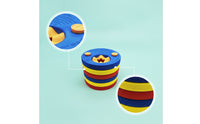 6 Pieces Round Swimming Buoyancy Aid Discs Textured Water Floaties Safe Foam Arm Bands Lightweight for Toddlers