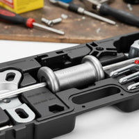 20 Pieces Universal Fit Wheel Hub Bearing Removal Tool Heavy Duty Hub Bearing Puller Kit Heat Treated Portable Case for Mechanics, Car Repair Workers, Garage