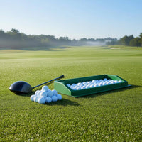 Golf Tee Box Waterproof Golf Tee and Ball Holder Portable Sports Accessory for Outdoor