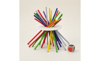 Hand-Eye Coordination Balance Stick Game Color Matching Tabletop Balance Game Colorful Toy Family-Friendly for Children, Preschool, Party