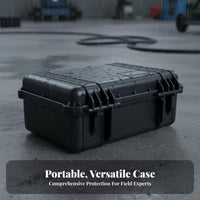 Waterproof Equipment Case Dustproof Waterproof Rigid Container Shockproof Equipment Carrier Sturdy Duty Weather-Resistant