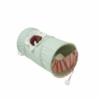 Collapsible Foldable Spiral Tunnel Easy Storage Spiral Feline Tunnel Portable Feline Tube Toy Interactive for Cats, Indoor, Playtime