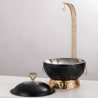 8L Buffet Warmer Easy to Clean Stainless Steel Chafing Dish Rounded Edges Warming Server for Caterers