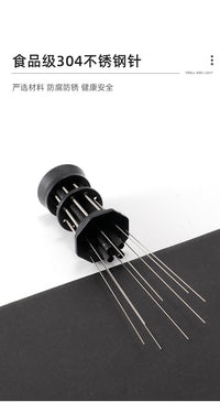 ABS Coffee Distribution Needle Tool with Base