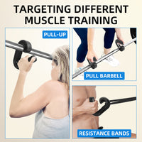 Hook Type Fitness Handle for Pull-ups and Rows