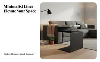 C-Shaped Magazine Stand Multi-Functional Household Furniture Modern aesthetic
