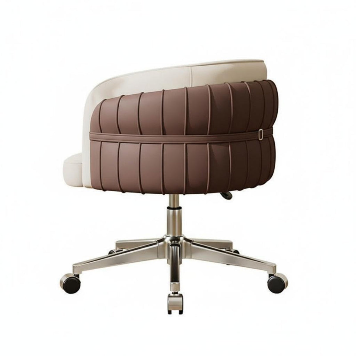 Armless rolling Chair Height Adjustable Vanity Stool Rolling Casters for Students