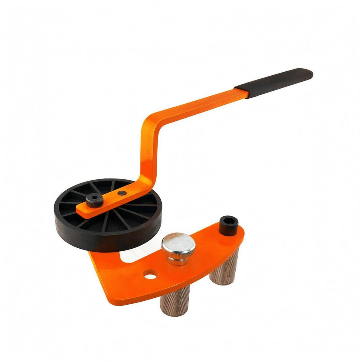 Deck Board Straightening Tool Curved Arm Deck Board Straightener Knurled Posts