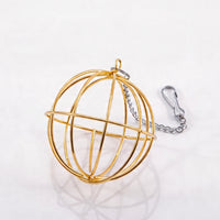 Spherical Hay Feeder Ball Metal Hanging Hay Feeder Easy to Install Rust-Resistant for Chinchillas, Rabbit Cages