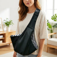 Cat Carrier Bag for Kittens, Medium Soft Polyester Portable Cat Shoulder Bag with Adjustable Strap for Outdoor Car Travel