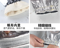 Aluminum Foil Heat-Insulating Protective Arm Sleeves, Flame Retardant, Anti-Splash