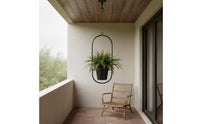 Hanging Flower Pot Nordic Aesthetic Metal Hanging Planter Decorative Iron Frame