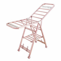 foldable X-Frame Rack Rust-withstandant foldable Accordion Stand Multi-Tier