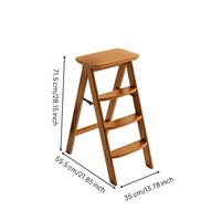 Step Stool with Folding Brace Portable Foldable Step Stool Multiversatile Furniture for Kitchen