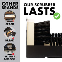 Iron Outdoor Shoe Brush Set for Mud and Snow Removal