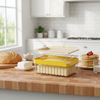 Butter Storage Box with Easy to Cut Butter Box Airtight for Kitchen