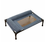Elevated Pet Cot Sturdy Frame Cooling Dog Bed Easy Assembly for Indoor
