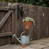 Fairy Wall Planter Hook Sturdy Decorative Hanging Bracket Space Saving for Patio